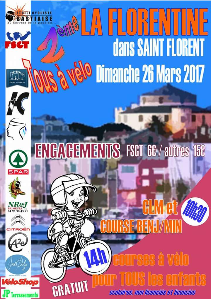 Cyclisme : 2ème édition de « La Florentine »… à Saint-Florent !