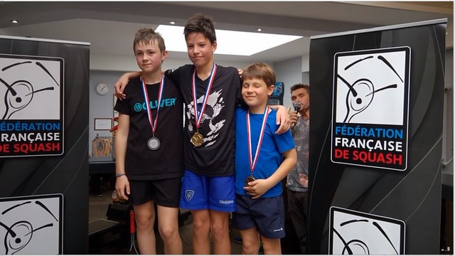 Squash : Antonin Romieu sacré à Toulouse champion de France U13 !