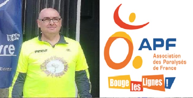 Bastia :  Pascal Baron, hémiplégique et atteint d'une tumeur au cerveau, entame un tour de Corse à pied !