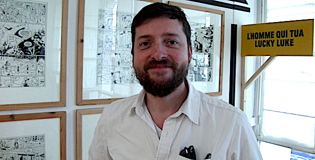  BD à Bastia : Matthieu Bonhomme, l’homme qui dessine plus vite que son ombre !