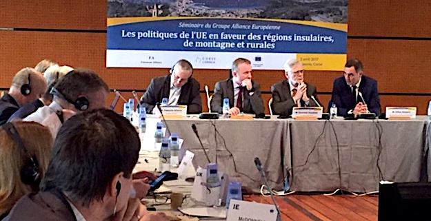 Déclaration d’Aiacciu pour les politiques de l’UE en faveur des zones insulaires, montagneuses et rurales