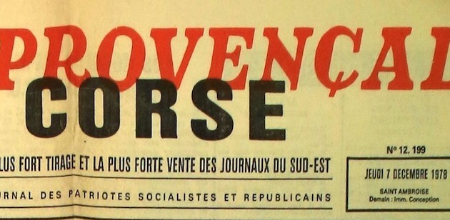 Dominique Figarella a été l'un des piliers du Provençal-Corse