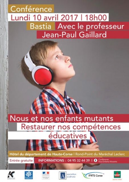 Bastia : Enfants et adolescents mutants en conférence ce lundi 