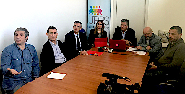 Michel Rioli et l'URPS phamarciens à Folelli