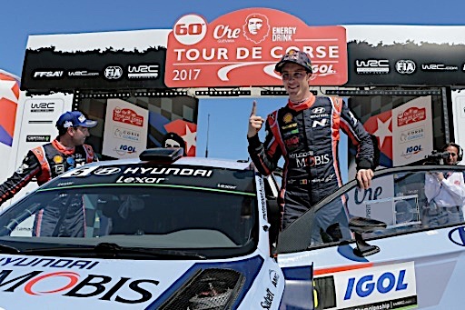 60e Tour de Corse : Thierry Neuville offre sa première victoire à Hyundai