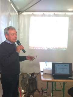 Enzo Manni, président d'une coopérative oléicole dans le Salento.