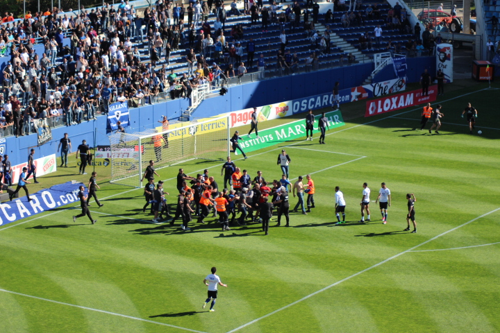 Sporting-Lyon : Le match s'arrête avant de commencer....