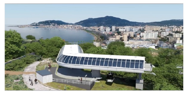 CAPA : Un téléphérique entre le quartier Saint -Joseph, le Stiletto et Mezzavia