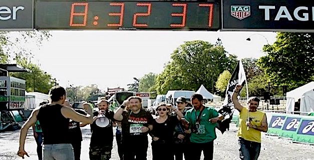 Magà Ettori, marathonien !