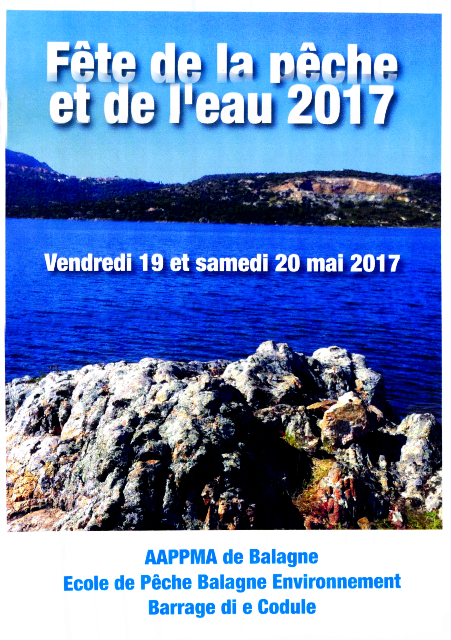16ème Fête de la Pêche et de l’Eau les 19 et 20 mai prochains en Balagne