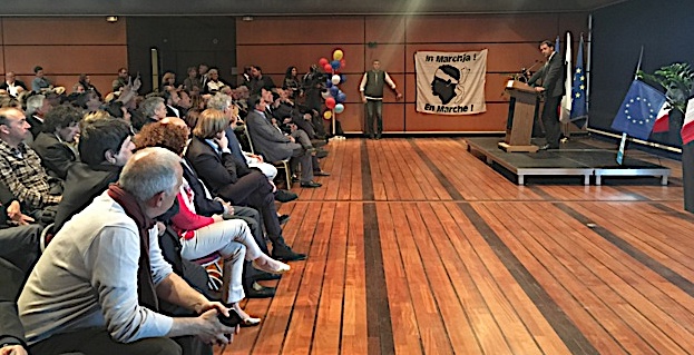 Christophe Castaner à Ajaccio : « Nous sommes les vrais patriotes ! » 