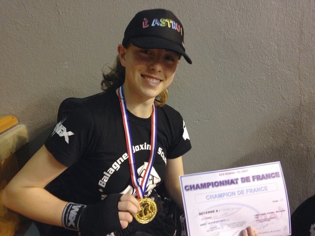 Un nouveau titre de championne de France pour la boxeuse balanine Laura Delogu