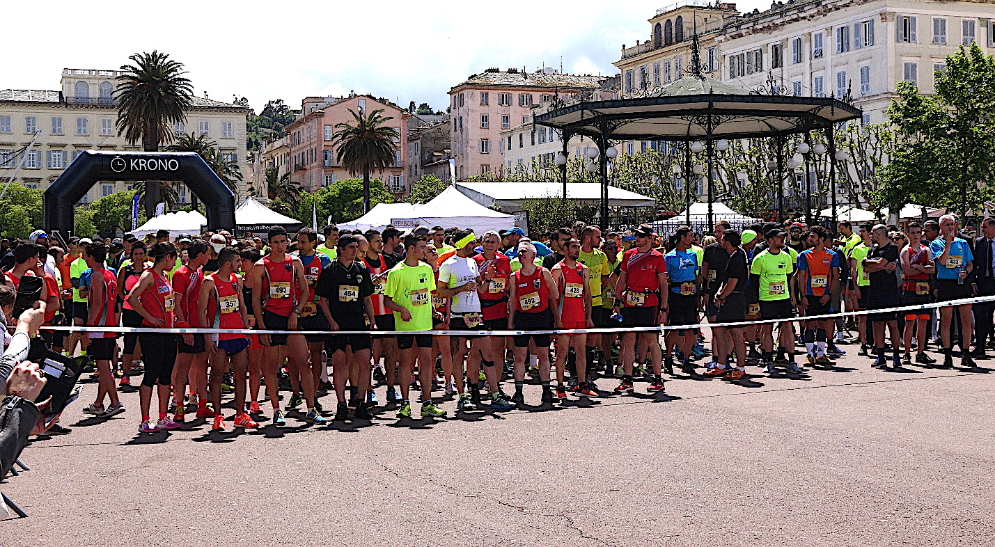 Bastia : 450 participants au 1er city trail di l'Europa