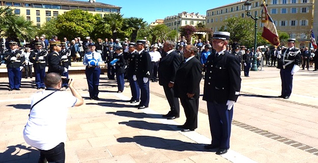 Commémoration du 8-Mai :  Gendarmes et Anciens Combattants décorés à Ajaccio