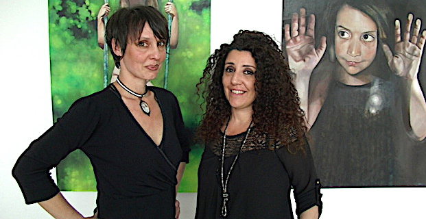 Dominique Fumaroli et Brigitte Brozzu, deux talentueuses artistes peintres