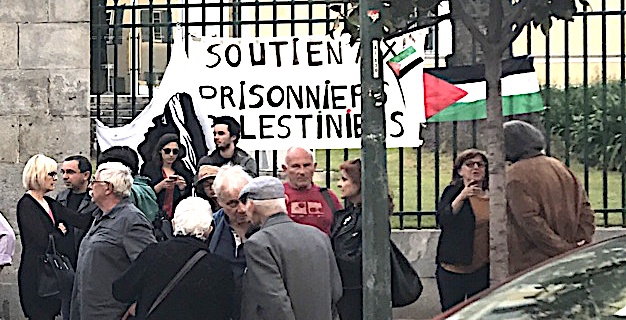 Ajaccio : Soutien envers les prisonniers palestiniens