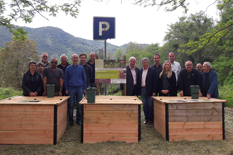 Biodéchets : Le premier composteur partagé de Corse installé à Tolla