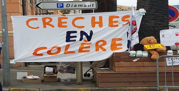 Le mouvement se durcit : La colère des personnels des crèches d'Ajaccio