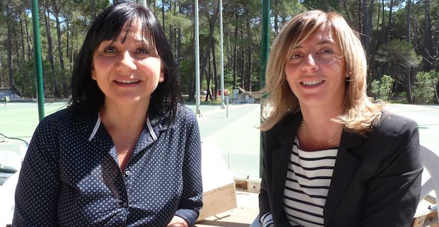 Marielle Lanzalavi et Anne Farrucci diététiciennes