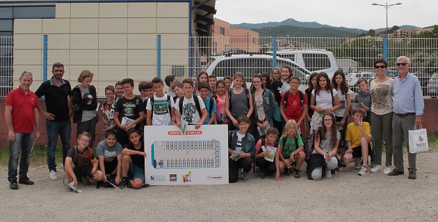 ADATEEP  Dernière action de l'année scolaire au collège de Porticcio