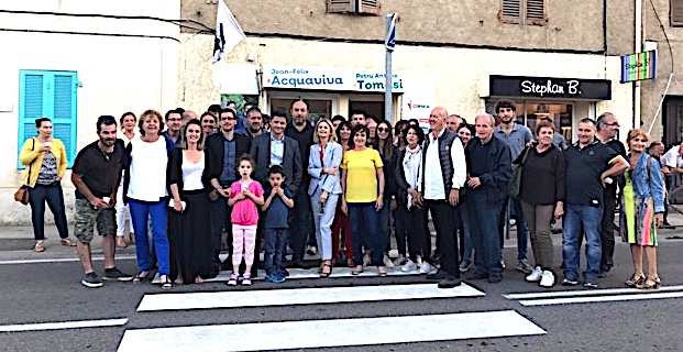 Inaugurazione di a permanenza di "Pè a Corsica" in Lisula