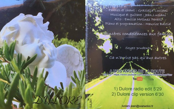 400 CD "A nos Anges de la route" offerts à l'association "Adrien Lippini - Un vélo, Une  Vie"