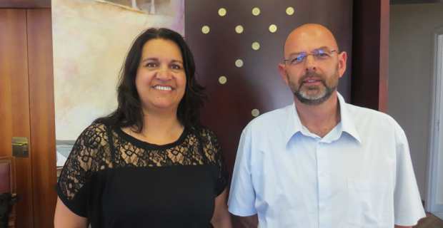 Corinne Angeli, chef de service à la CCI2B, et de Jean-Pierre Fabiani, expert-comptable et commissaire aux comptes à Bastia, président de la Commission Transmission et Création d’entreprises de l’Ordre des experts-comptables.