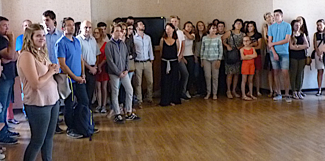 17èmes Olympiades de Mathématiques de 4èmes et de 1ères:  Les lauréats chez le recteur