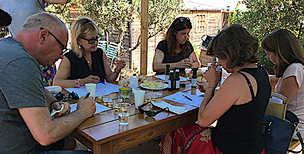 Les lauréats du 9e concours  Oliu di Corsica AOP désignés au Parc de Saleccia