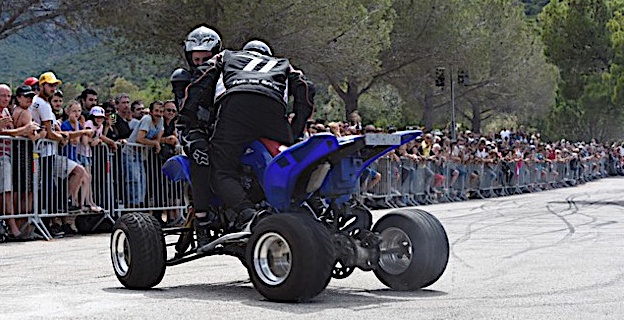 La foule au Galeria Biker days
