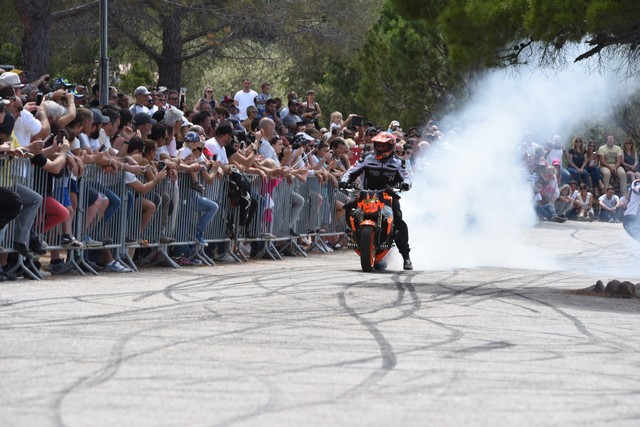 La foule au Galeria Biker days
