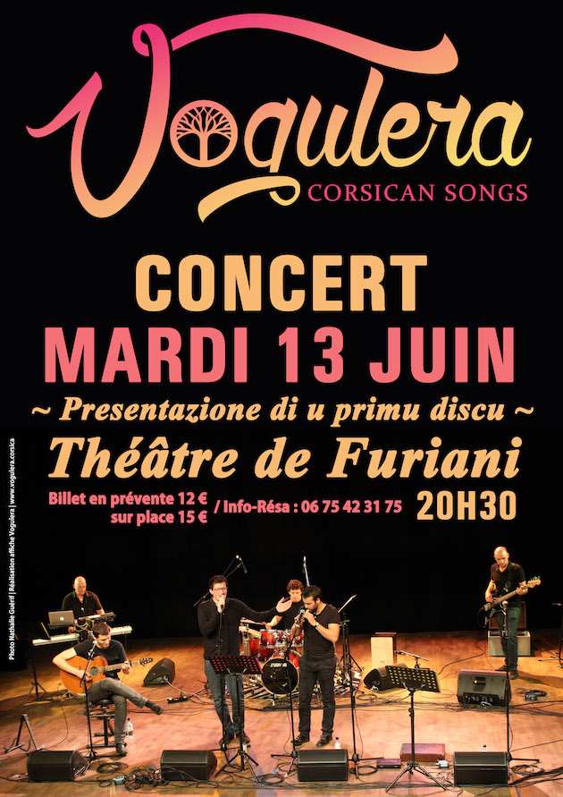 Vogulera : Premier album au théâtre de Furiani