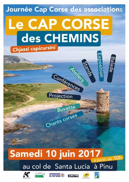 Journée Cap Corse des associations le 10 juin à Pinu