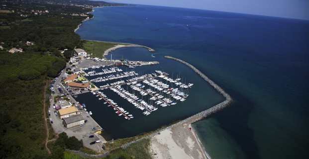 Le port de Taverna, commune de Santa Maria Poghju.
