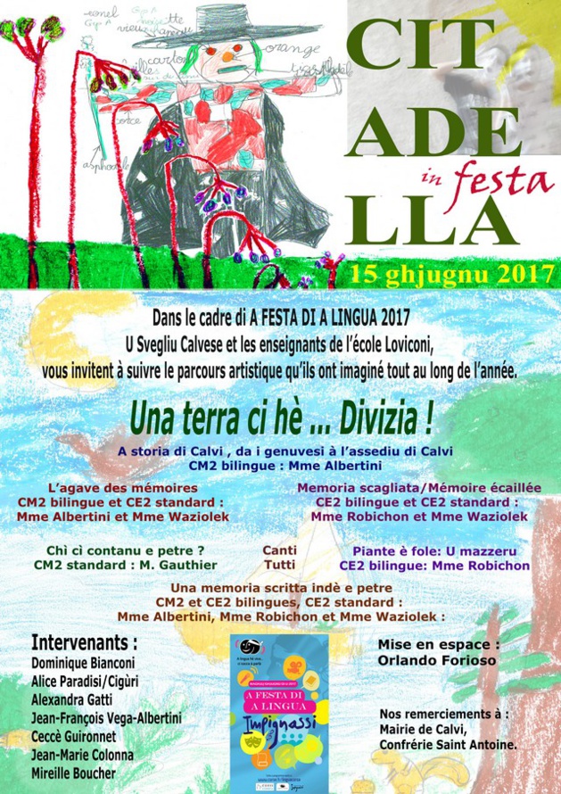 « Una terra cì hè… Divizia ! » : Parcours artistique à travers Calvi jeudi 