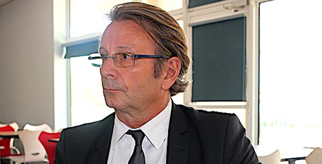 Philippe Lacombe, recteur de l'Académie de Corse au collège de Calvi