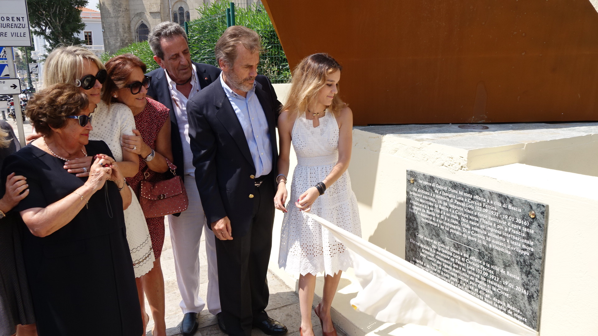 Une avenue Pascal-Lota pour l'escale inaugurale du… Pascal-Lota à Bastia