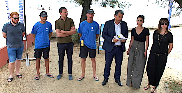 La CAB a présenté lundi une offre de loisirs étoffée à la base nautique de l'Arinella