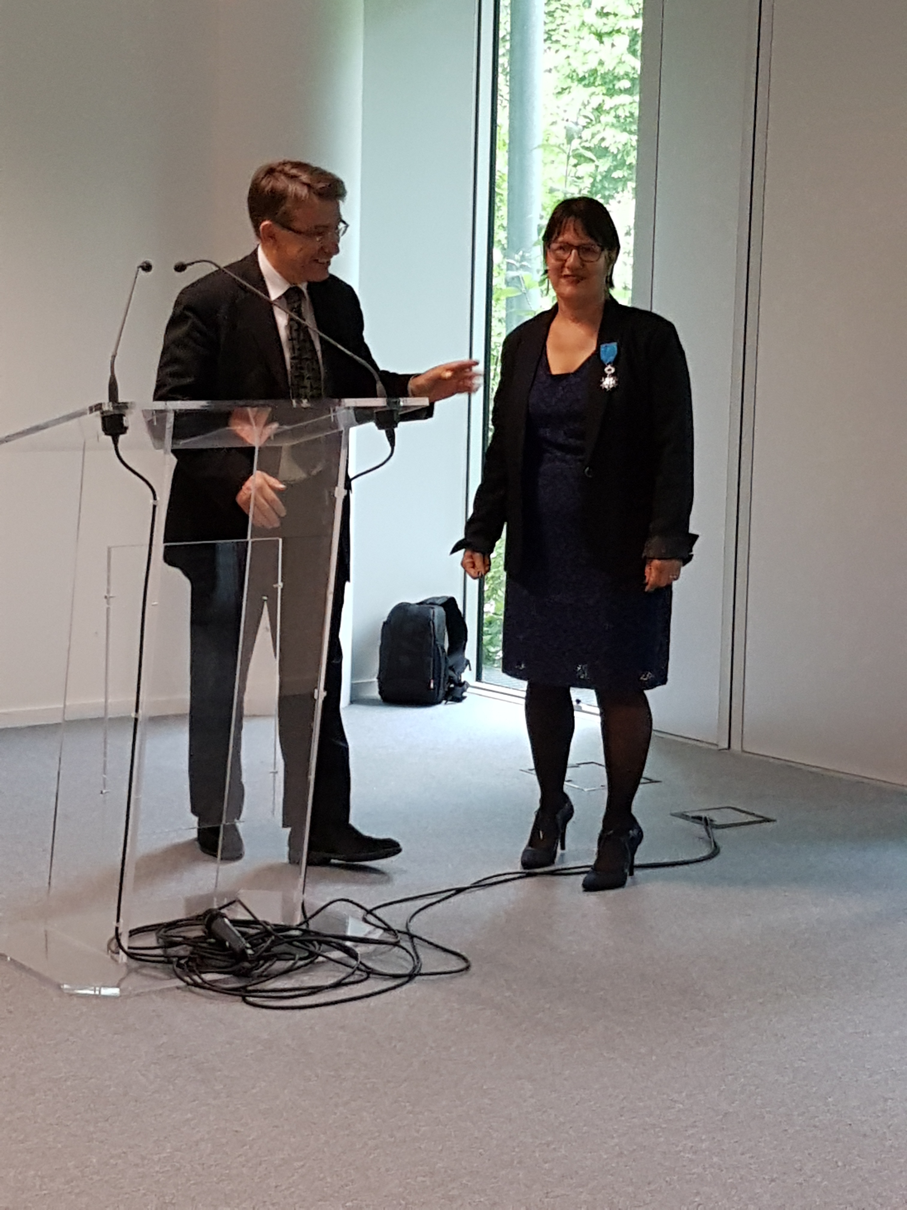 « Adrien Lippini, Un Vélo, Une Vie » : Françoise Lippini distinguée