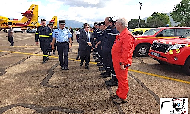 Ajaccio : Présentation du dispositif 2017 de lutte contre les incendies en Corse-du-Sud