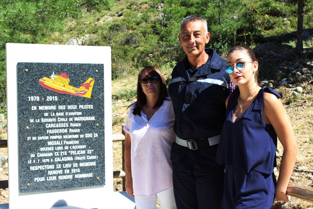 Pierre-François Mosali fils du regretté François Mosali, était accompagné de son épouse et de sa fille