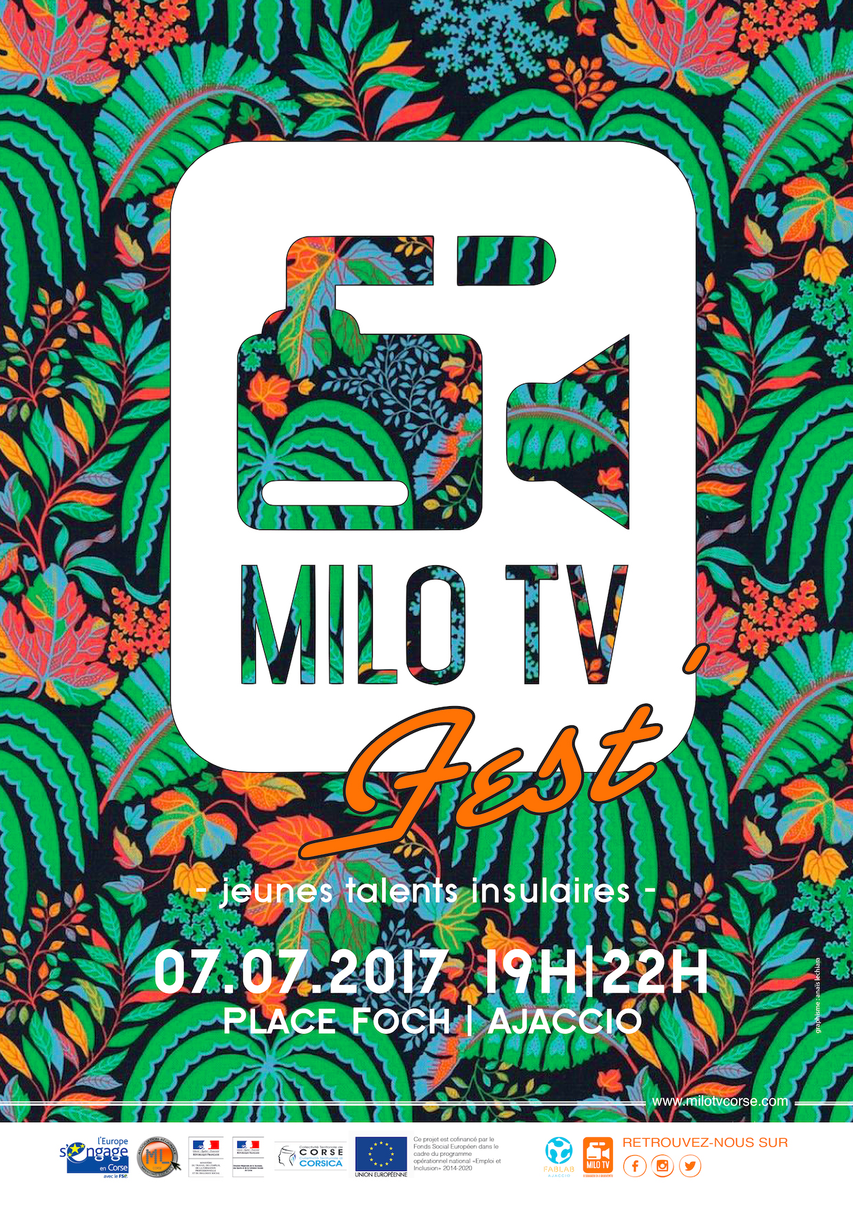 La MILO TV fait son festival le 7 juin à Ajaccio
