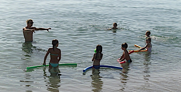 « Nager grandeur nature » avec l’ASPTT Bastia à l'Arinella
