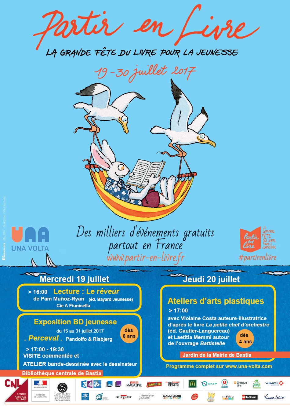 Bastia : L’été se poursuit à Una Volta avec « Partir en livres »