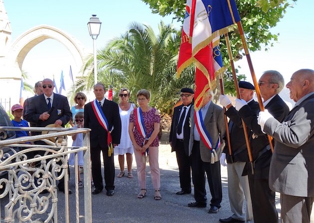 La FNACA de Haute-Corse présente dans les villages de Balagne pour commémorer le 14 juillet