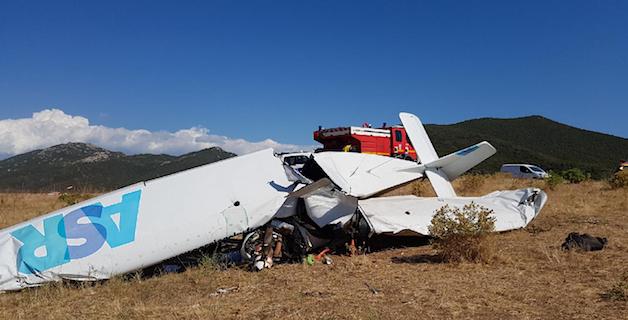 Ajaccio : Le pilote de l'ULM qui s'est écrasé à Capo-di-Feno est décédé
