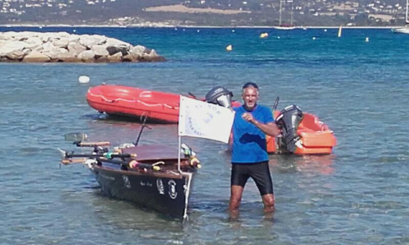 Tour de Corse à la rame: Patrick Boni est arrivé à Calvi