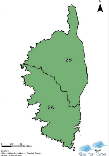 Pollution atmosphérique sur la Corse : Un épisode de faible intensité