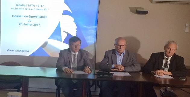 Air Corsica 2016/2017 : La bonne année avec un coefficient de remplissage de 70%