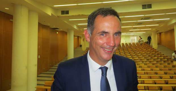 Gilles Simeoni, leader des Nationalistes modérés de Femu a Corsica, et président du Conseil exécutif de la Collectivité territoriale de Corse.